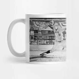 College Baseball pitcher Mug